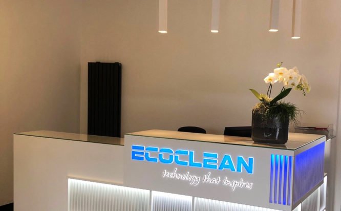 Ecoclean GmbH - Eingangsbereich